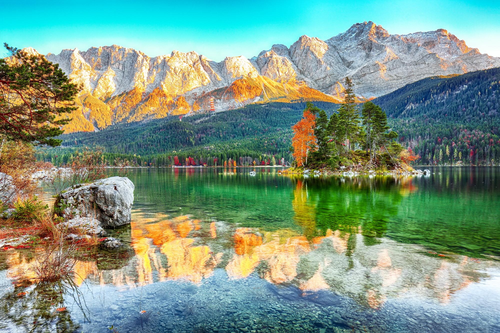 츄크슈피체 산  Zugspitze Mt.