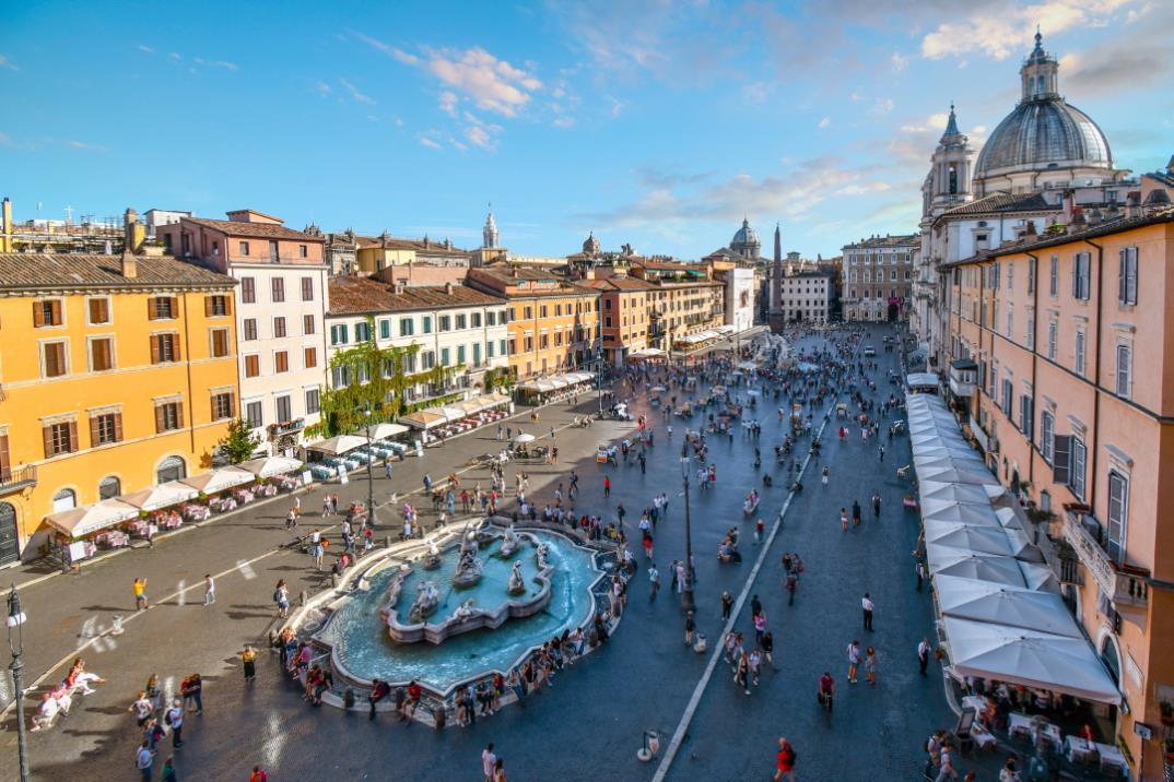 나보나 광장  Piazza Navona