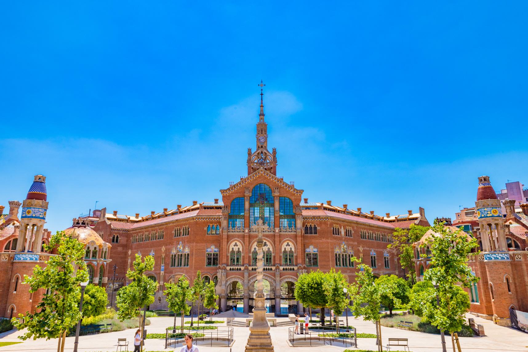 산 파우 병원  Hospital de la Santa Creu i Sant Pau