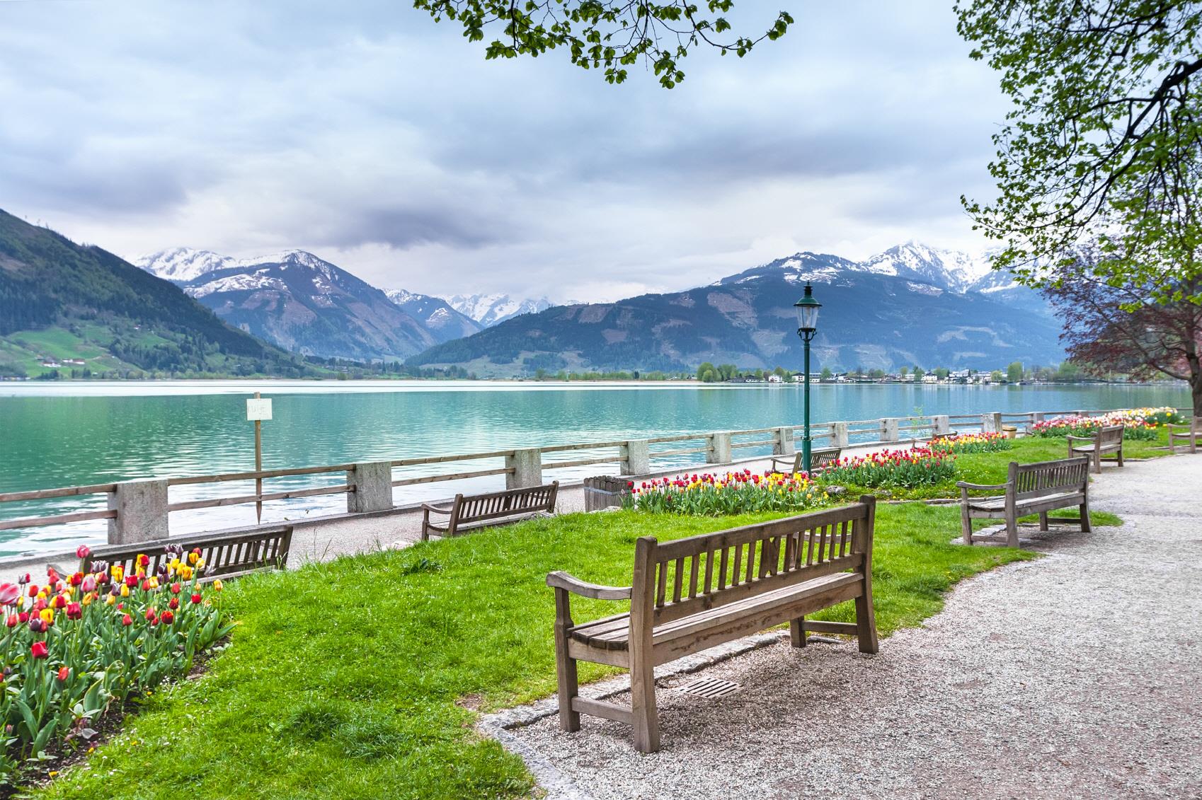 첼암제 마을  Zell am See