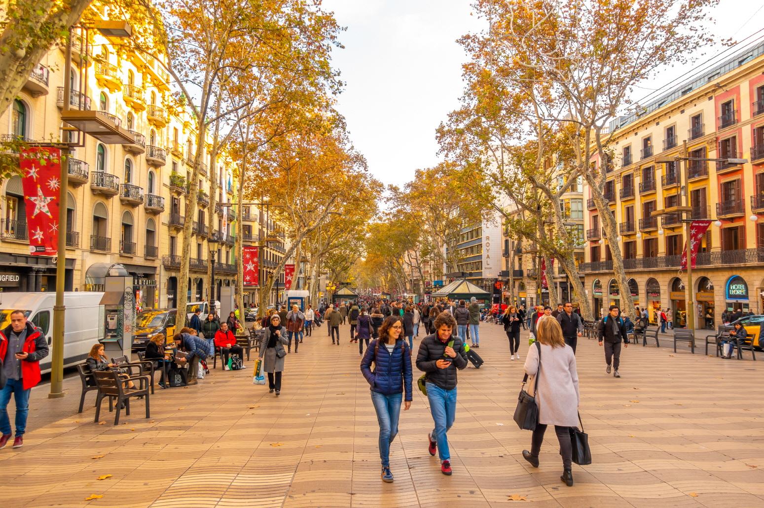 람블라스 거리 (Las Ramblas)