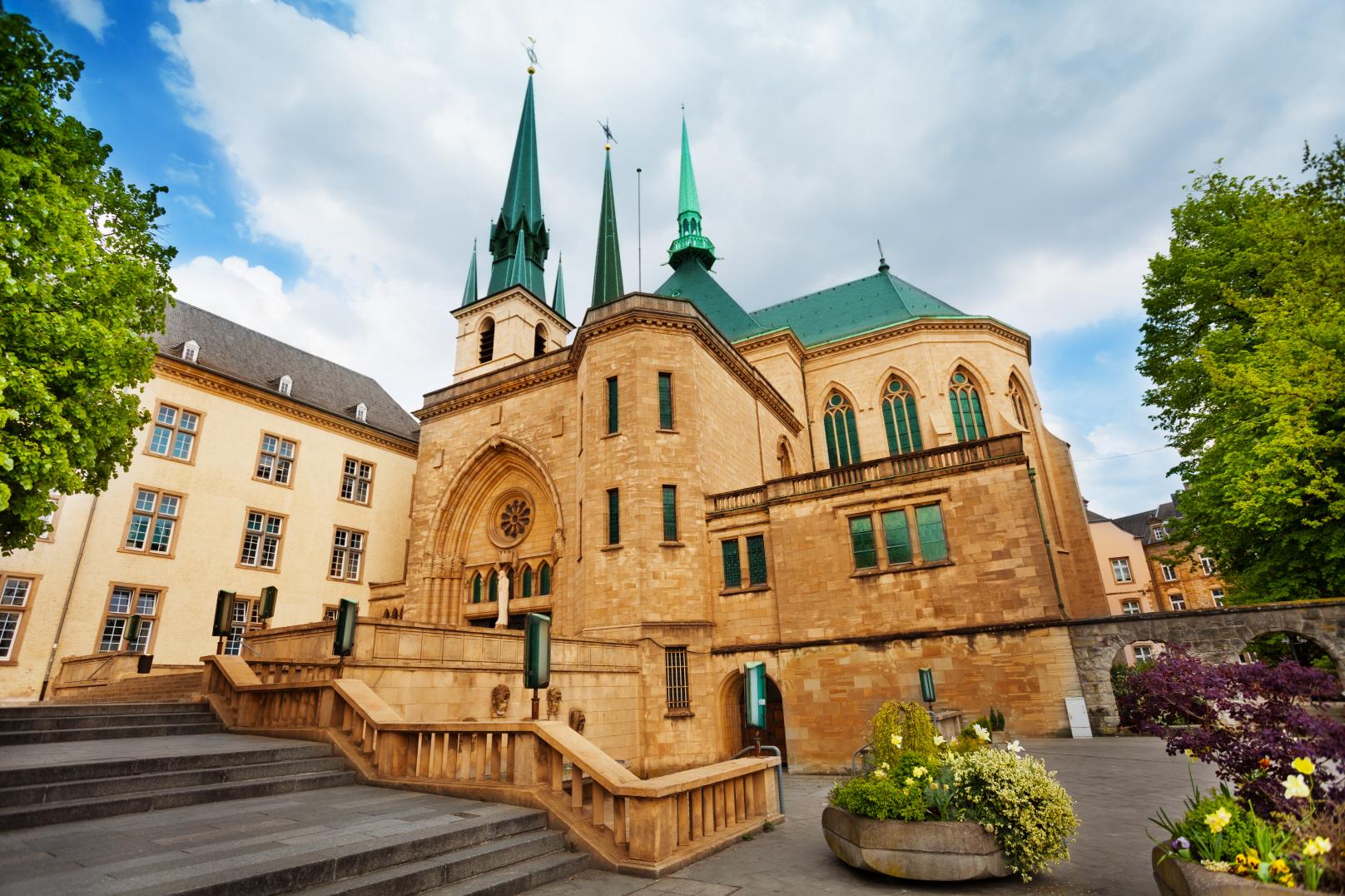 룩셈부르크 노트르담 대성당  Notre Dame Cathedral Luxembourg