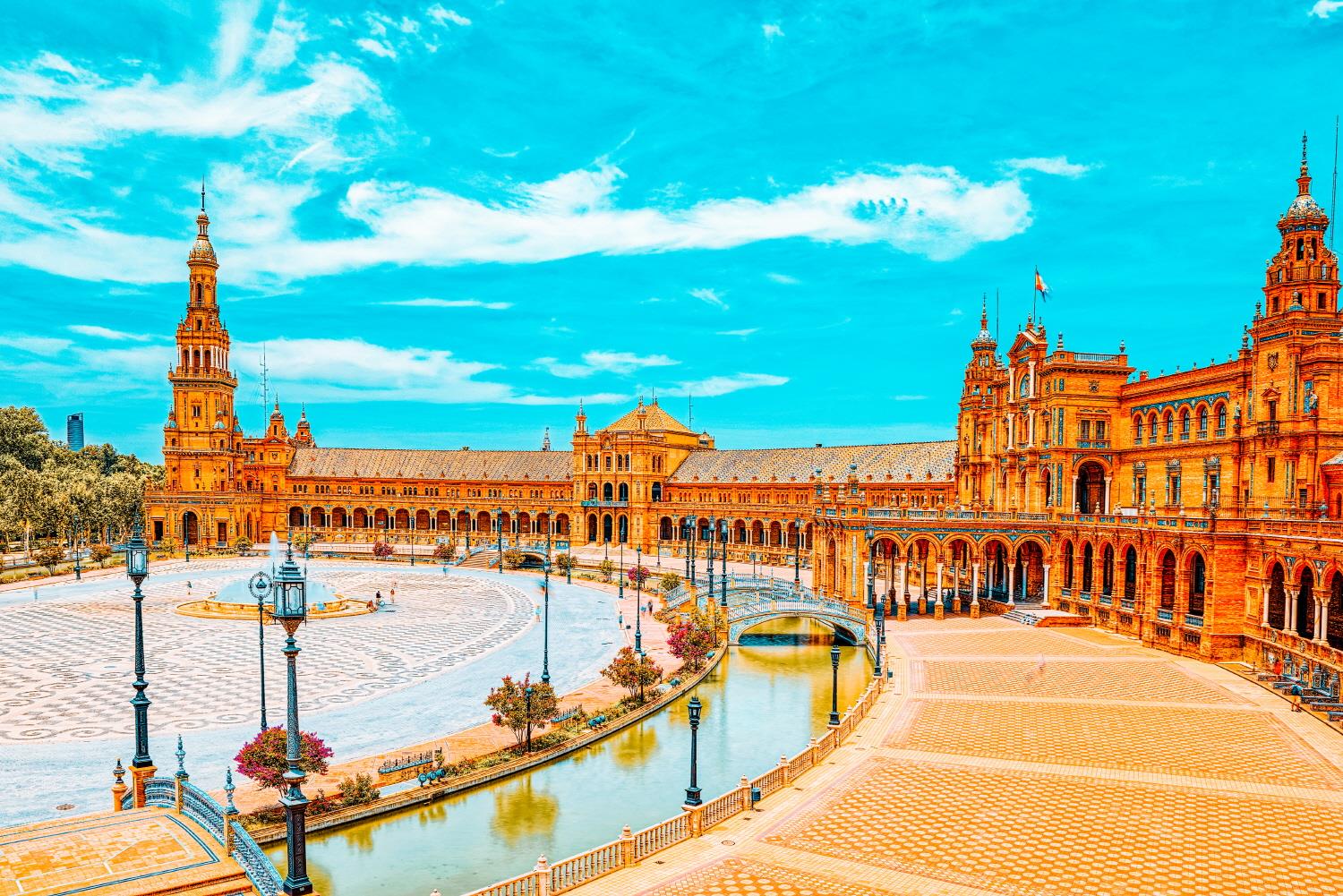 세비야 스페인광장  Plaza de Espana