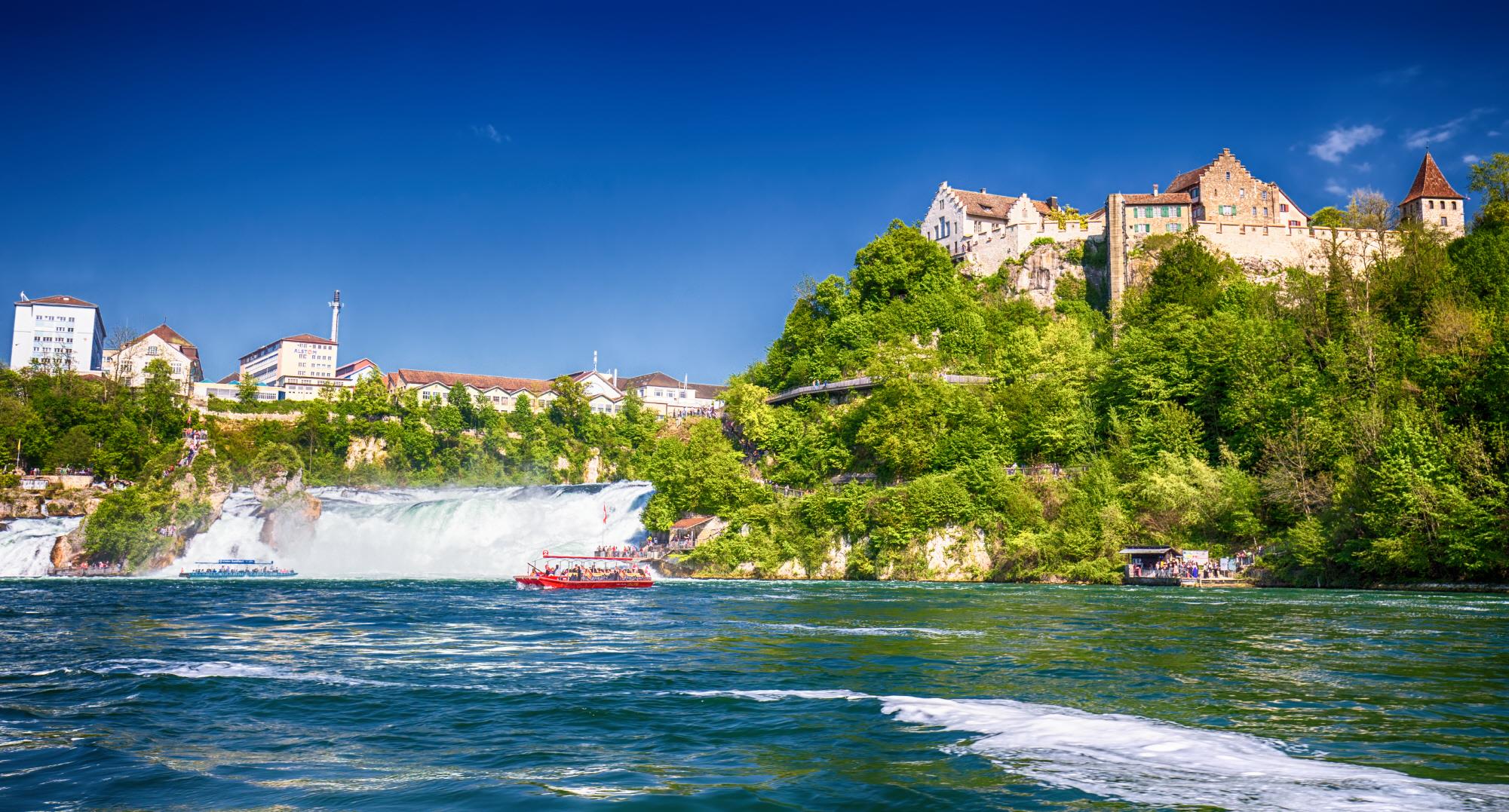 라인폭포 유람선  The Rhine Falls Cruise