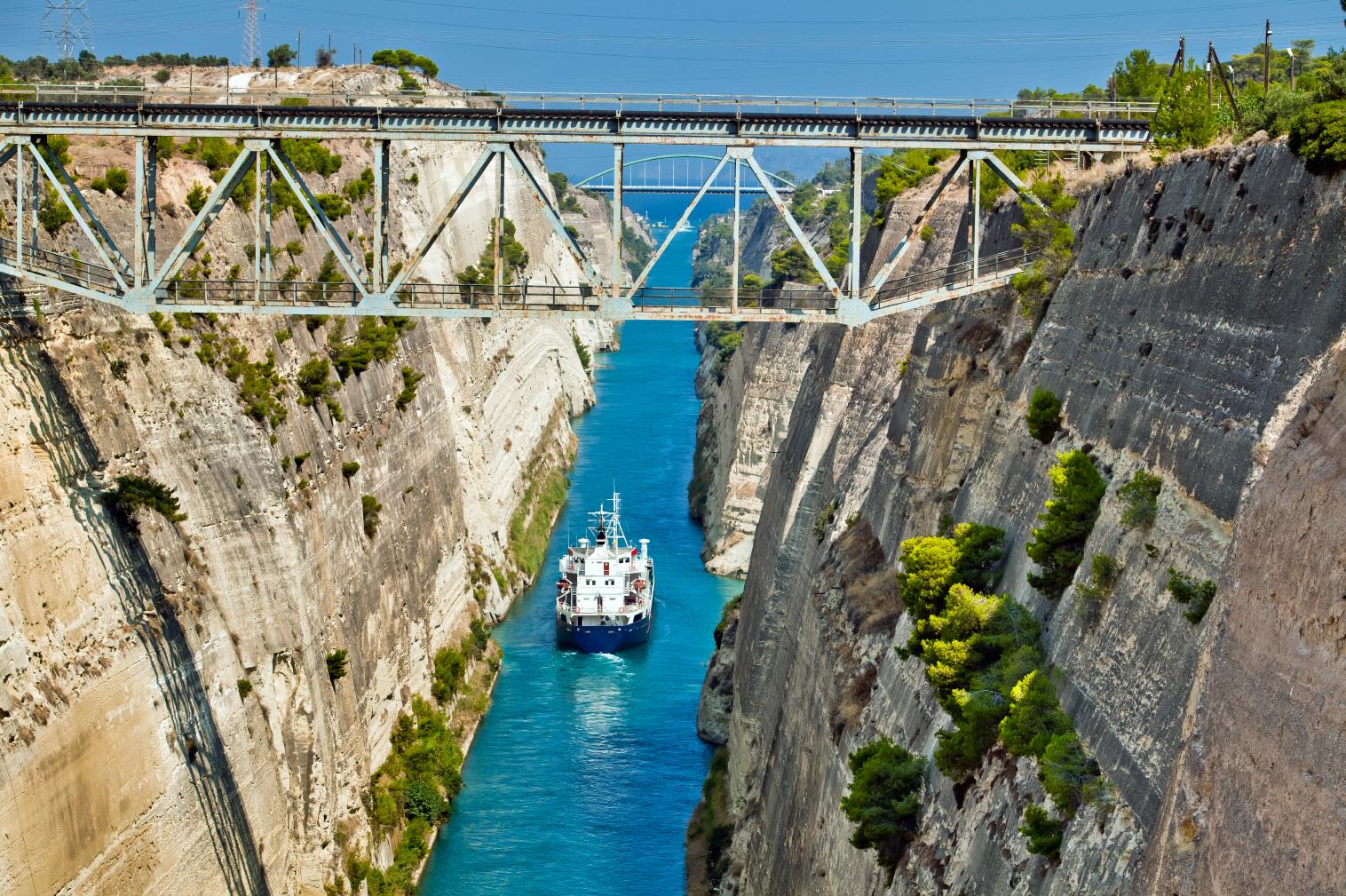 고린도 운하  Corinth Canal