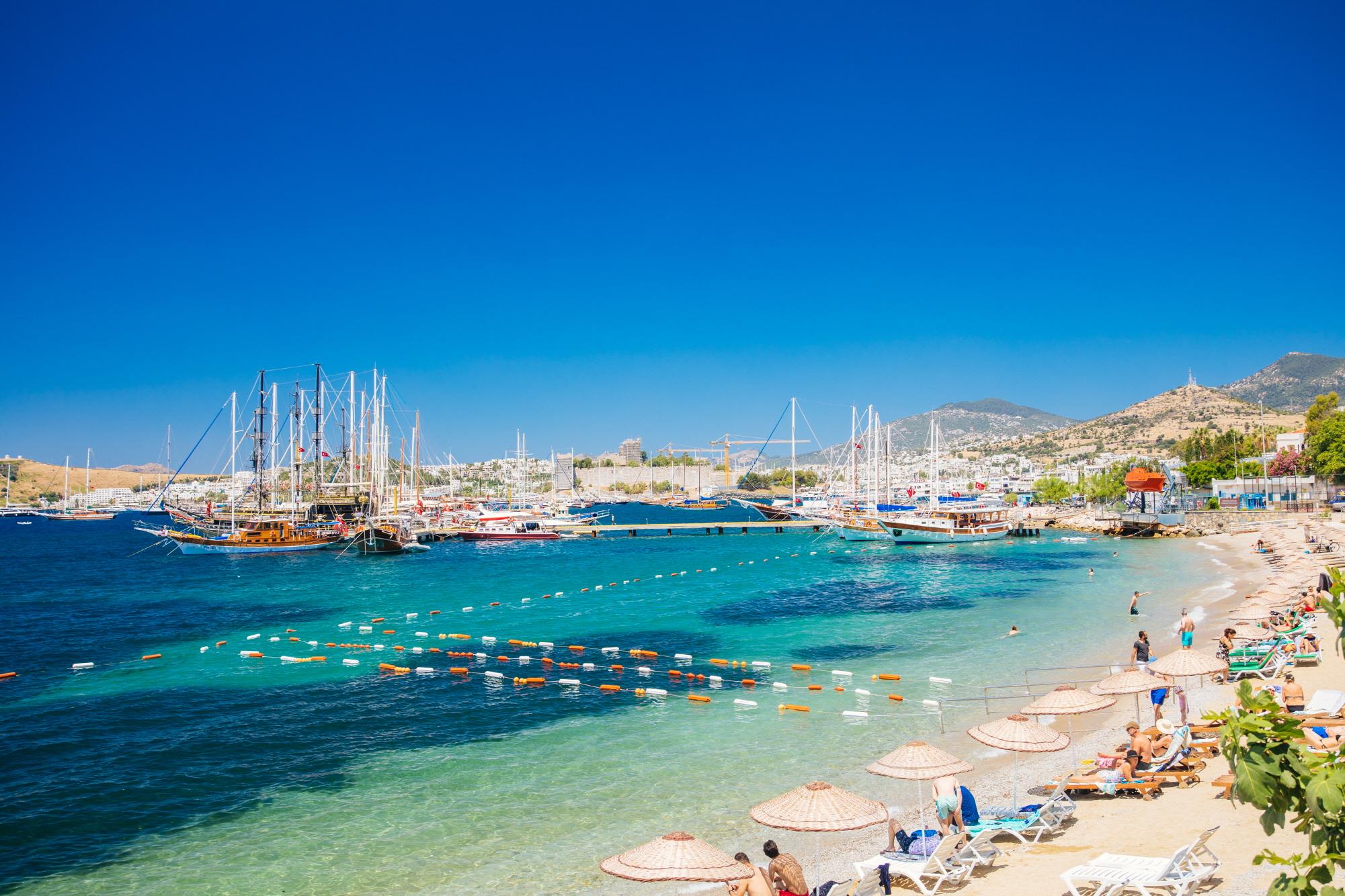 보드룸 해변  Bodrum Beach