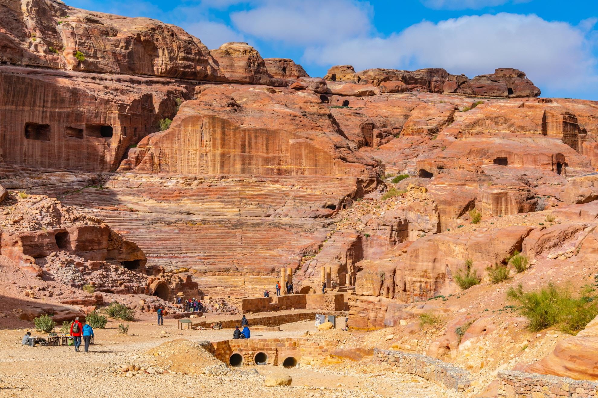 고대 원형극장  Nabatean Theatre